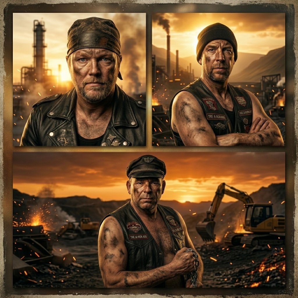 THE AI-RON KIN — Gruppenportrait